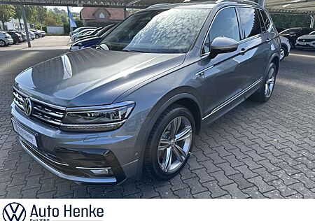 VW Tiguan Allspace Volkswagen 2.0 TDI DSG 4MOTION + R-LINE + AHK + NAVI Klima