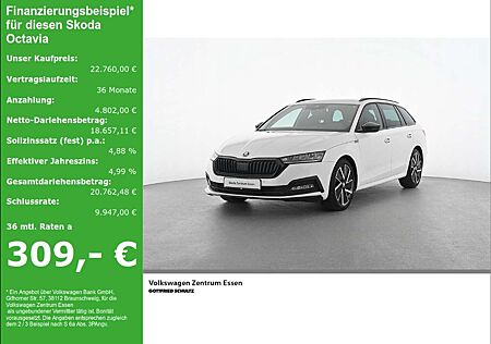 Skoda Octavia Combi Sportline TDI LED Navi Keyless Sitzhzg