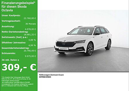Skoda Octavia Combi Sportline TDI LED Navi Keyless Sitzhzg