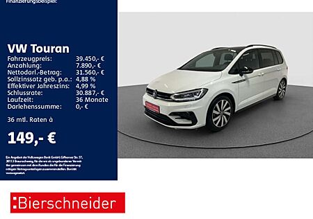 VW Touran Volkswagen 1.5 TSI DSG R-Line Black 7SITZE AHK PANO