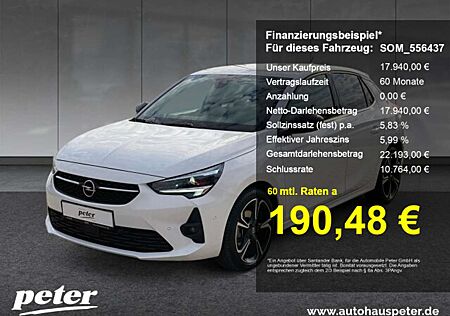 Opel Corsa F 1.2 Turbo GS Line Klimaautomatik Sitzheizung Alcantara 100PS
