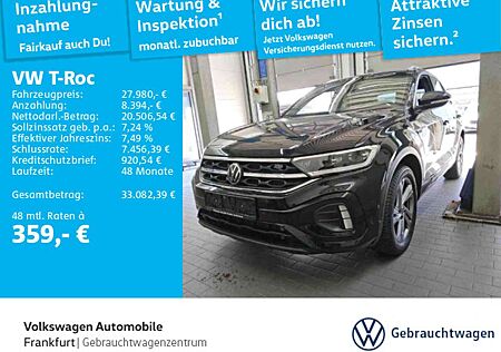 VW T-Roc Volkswagen 2.0 TDI DSG R-Line Navi LEDPlus DAB+ RearV
