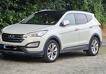 Hyundai Santa Fe blue 2.2 CRDI 4WD Automatik Premium