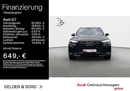 Audi Q7 60 TFSIe qu. S line Air*B&O*HuD*AHK*Laser
