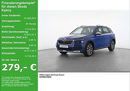 Skoda Kamiq Scoutline TSI DSG LED SHZ 17Zoll ACC SmartLink