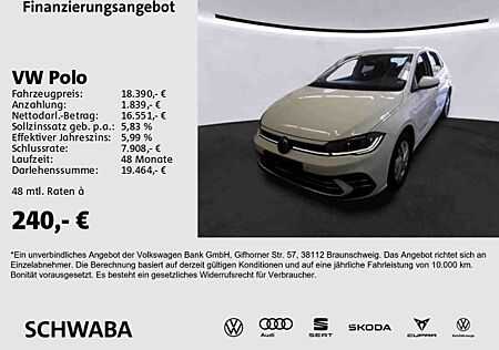 VW Polo Volkswagen Style 1.0 TSI IQ.LIGHT*VIRTUAL*NAV*LANE*15"