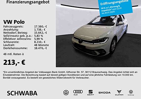 VW Polo Volkswagen Style 1.0 TSI IQ.LIGHT*VIRTUAL*NAV*LANE*15"