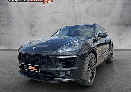 Porsche Macan S Schwarz / Rot / BOSE / PANO