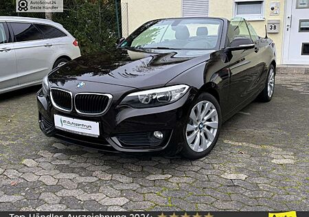 BMW 220 i Cabrio Advantage Navi PDC Tempomat Sport Lenkrad