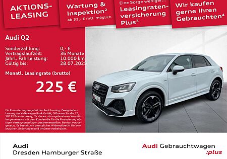Audi Q2 30 TDI S line LED AHZV