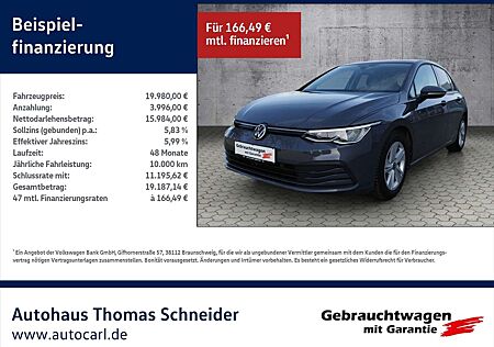 VW Golf Volkswagen VIII Life 1.5 eTSI DSG STH/NAV/H&K/ACC/SHZ KLIMA