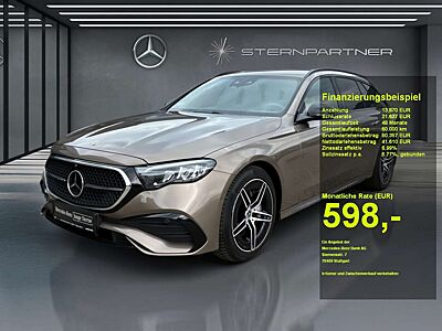 Mercedes-Benz E 300 de T AMG+Night+Distronic+AHK+CarPlay+MBUX