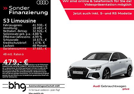 Audi S3 quattro ACC Matrix Virtual Navi DAB