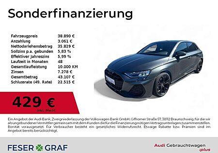 Audi A3 S line 35TFSI S tronic Kamera/Navi+/LED+/VC+/ACC