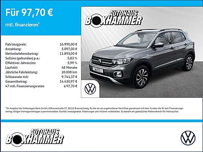 Volkswagen T-Cross 1.0 TSI ACTIVE NAVI+ACC+SHZ+APP.CONNECT
