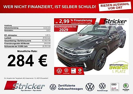 VW T-Roc Volkswagen R 2.0TSI 284,-ohne Anzahlung AHK Pano Beats