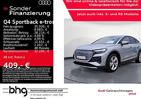 Audi Q4 e-tron Q4 Sportback 40 e-tron S-Line e-tron Ladesystem