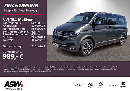 VW T6 Volkswagen .1 Multivan Highline 2.0 TDI DSG LED NAVI AHK