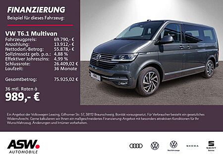 VW T6 Volkswagen .1 Multivan Highline 2.0 TDI DSG LED NAVI AHK