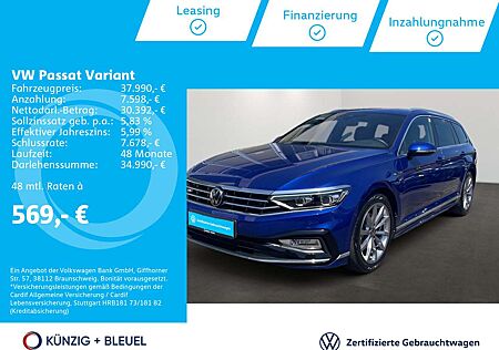 VW Passat Variant Volkswagen R-Line 2,0 TDI 200PS*DSG*Nav*Lede