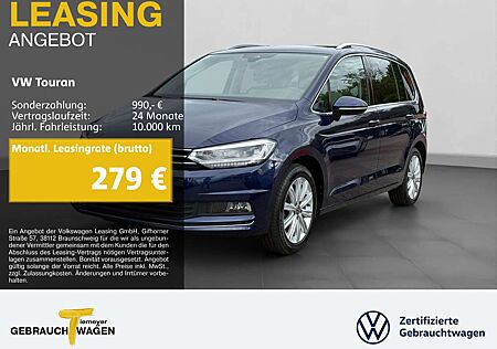 VW Touran Volkswagen 2.0 TDI DSG HIGHLINE 7-SITZE NAVI AHK KAM