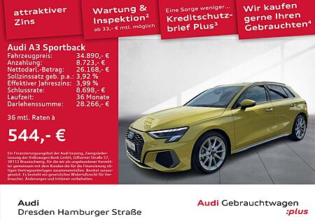Audi A3 30TDI S line LED Navi AHZV S tronic