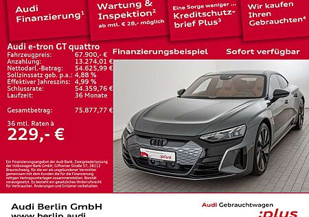 Audi e-tron GT qu. 360°K MATRIX HUD NACHTS PANO NAVI