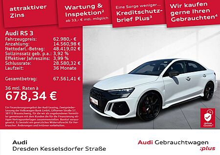Audi RS3 2.5 TFSI Navi Kamera HUD Pano