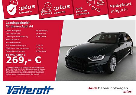 Audi A4 Avant 45 TFSI quattro S line AHK Carbon Standhzg.