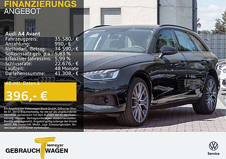 Audi A4 40 TFSI LM19 NAVI+ GRA AHK SITZHZ