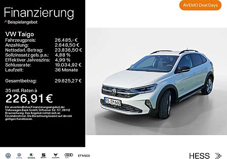 VW Taigo Volkswagen 1.5 TSI DSG MOVE*IQ.LIGHT*KAMERA*NAVI*KLIM