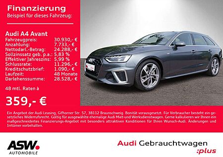 Audi A4 S line 40TDI quattro Stroni LED B&O AHK