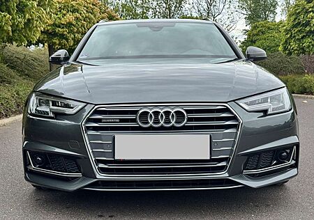 Audi A4 B9 40TDI Quattro sport S-Line Daytona Grau