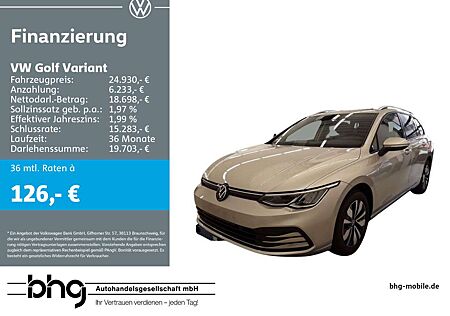 VW Golf Variant Volkswagen 1.5 TSI OPF Life ACC-Front-Lane-Ass