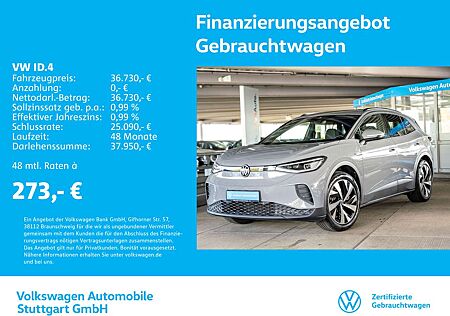 VW ID.4 Volkswagen Pro Navi Kamera LED Stdhzg AHK ACC SHZ
