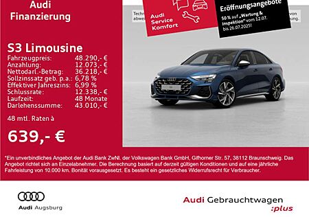 Audi S3 TFSI*PANO*HdUp*MATRIX*8fach bereift
