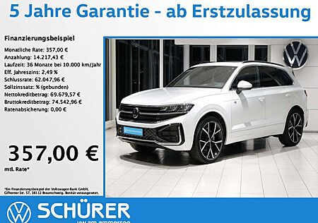 VW Touareg Volkswagen 3.0TDI R-Line Wankstabi Nachtsicht StdHz Pano D...