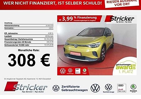 VW ID.4 Volkswagen 1st 150/77 308,-ohne Anzahlung AHK Wärmepumpe