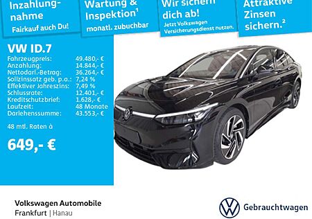 VW ID.7 Volkswagen Pro S Navi IQ.Light DAB+ FrontAssist