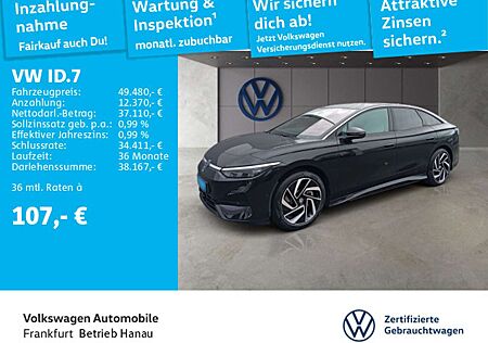 VW ID.7 Volkswagen Pro S Navi IQ.Light DAB+ FrontAssist