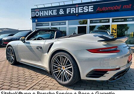 Porsche 991 911 Turbo S Cabriolet ACC Bose Sitzlüft Garantie