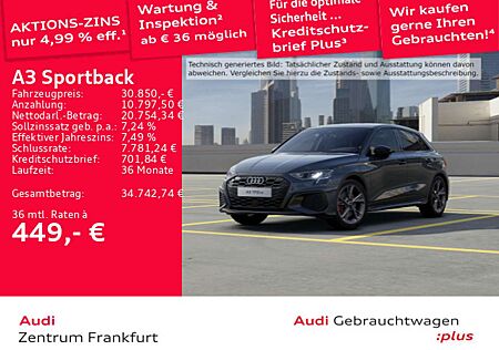 Audi A3 45 TFSI e S tronic S line LED ACC D