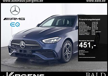 Mercedes-Benz C 300 de T-Modell +AMG+MBUX+LED+Pano+Burm+AHK