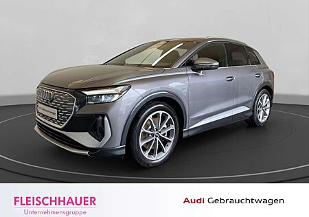 Audi Q4 e-tron 50 quattro 2x S-Line AHK ACC Leder RFK Memory Sitz