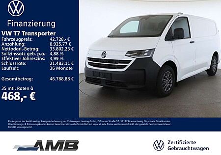 VW T7 Volkswagen Transporter Kasten 2.0 TDI Autom./Matrix/360°