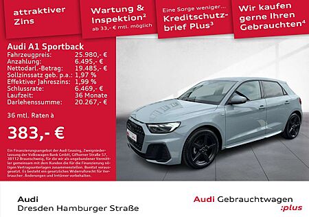 Audi A1 25 TFSI S line LED Navi S tronic