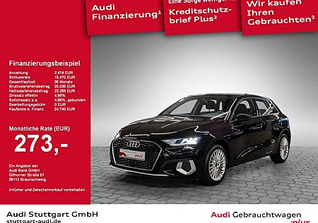 Audi A3 Sportback 30 TFSI advanced LED PDC virtCo SH