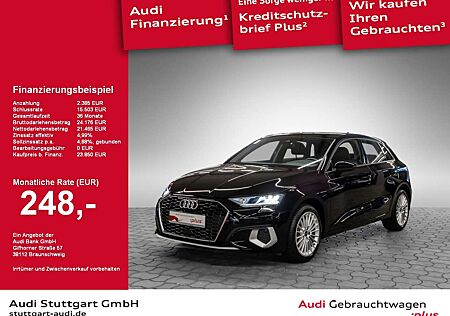 Audi A3 Sportback 30 TFSI advanced LED PDC virtCo SH