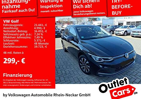 VW Golf Volkswagen VIII Active 2.0 TDI DSG AHK ACC LED Navi uv