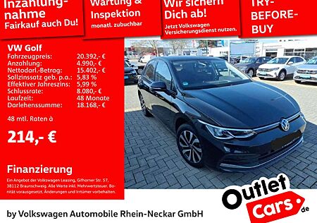 VW Golf Volkswagen VIII Active 2.0 TDI DSG AHK ACC LED Navi uv